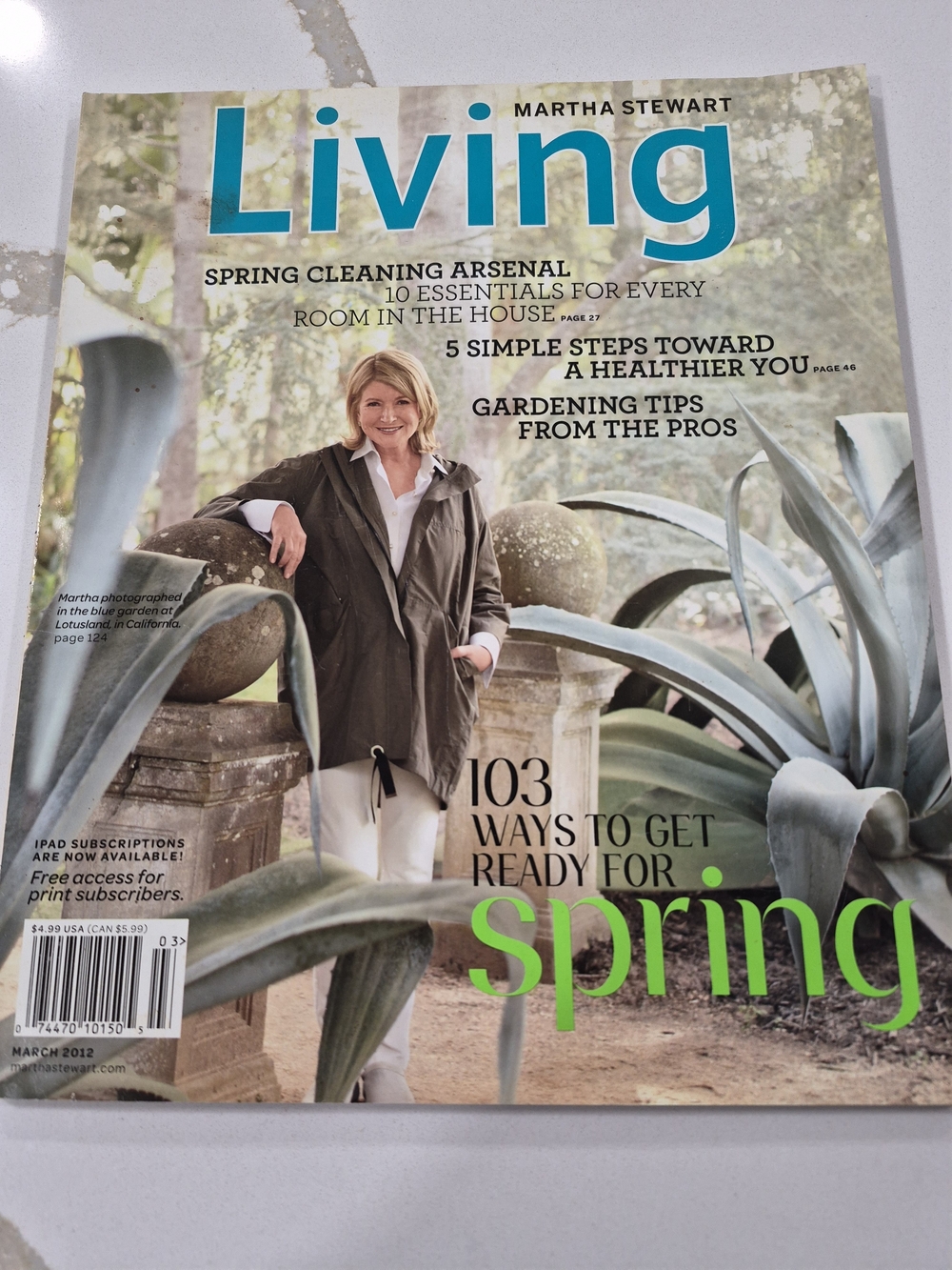 Martha Stewart Magazine - Spring Issue March 2012